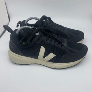 Veja Condor 2 Alveomesh Running Shoes Womens 10 Black Athletic Trainers Sneakers
